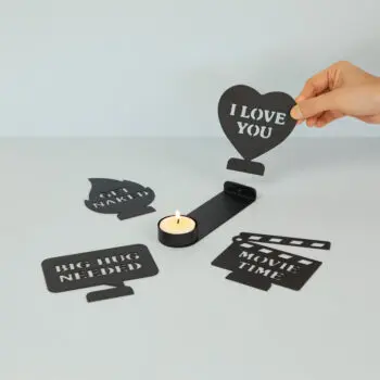 Moods waxinelichthouder