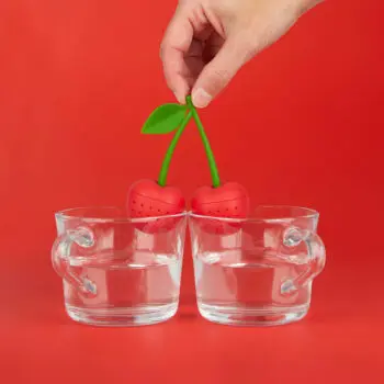 Kers dubbele tea infuser
