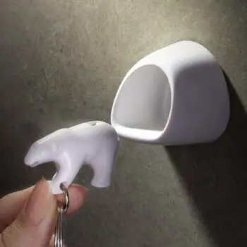 IJsbeer sleutelhouder