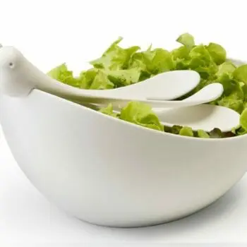 Sparrow salade kom wit