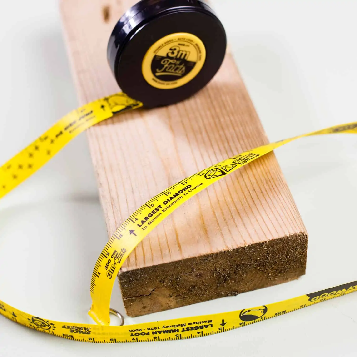 Meetlint met feitjes