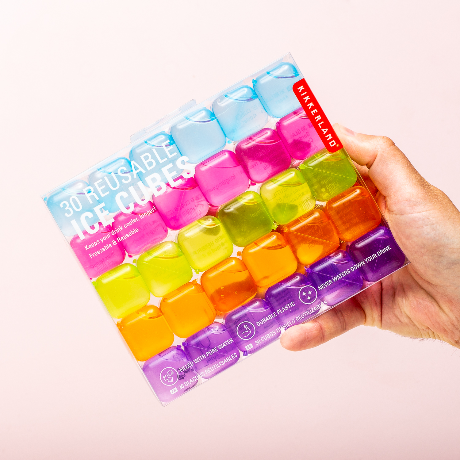 Verbanning vonk Opname Plastic ijsblokjes (set van 30) van Kikkerland bestel je online bij Cadeau