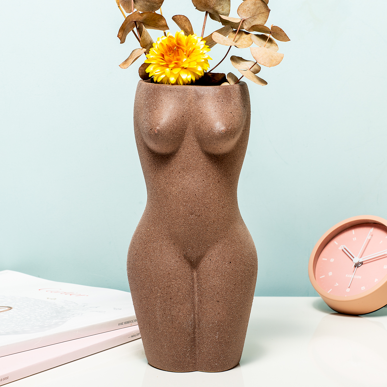 Body Vase - Groot/bruin