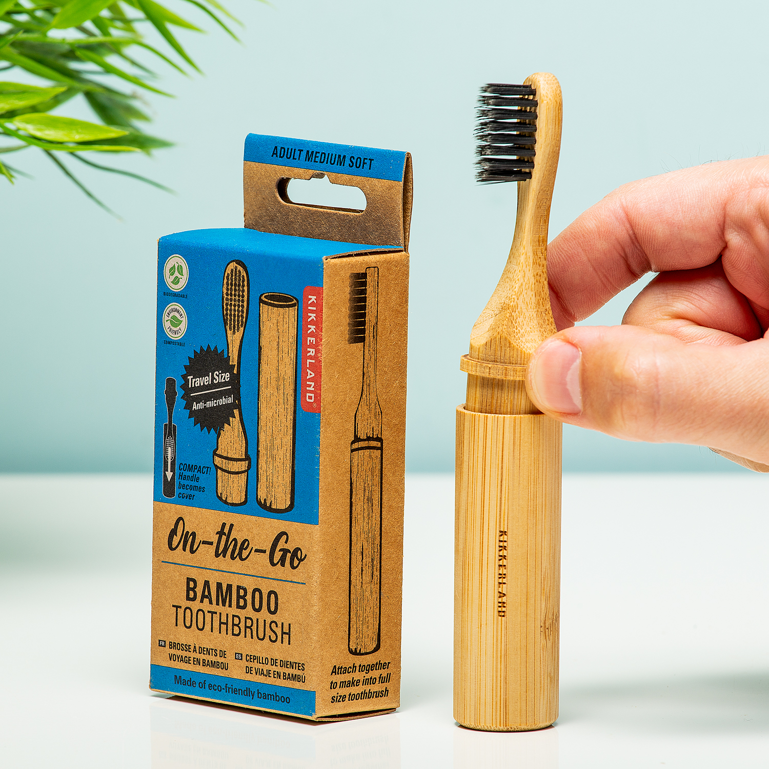 Reisformaat Bamboe Tandenborstel