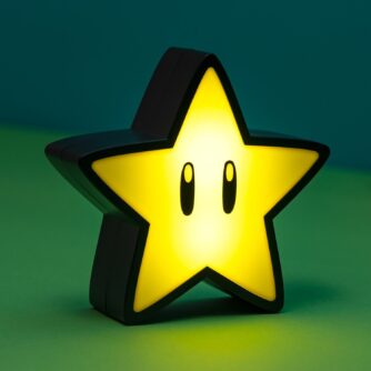 Nintendo Super Mario Super Star lampje met geluid