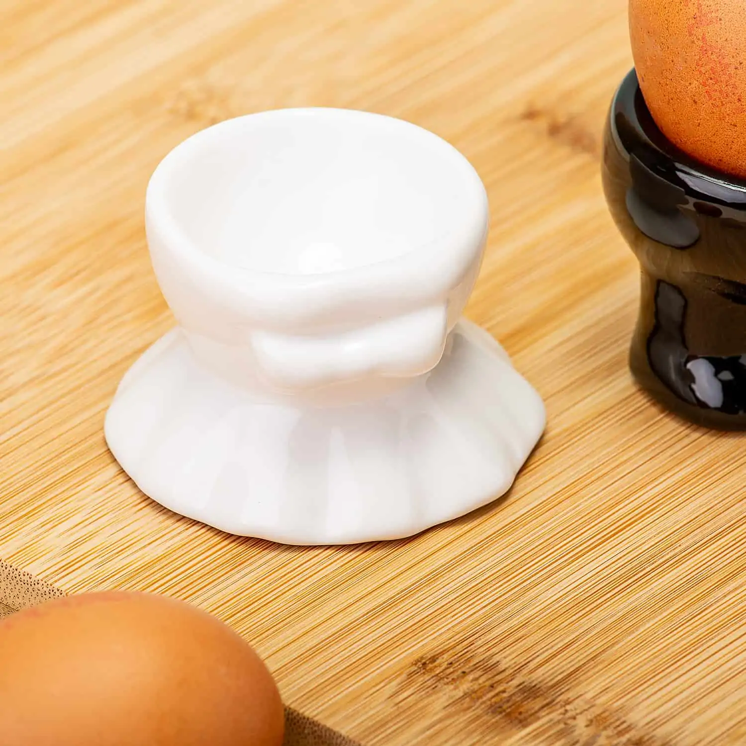 Bruidspaar eierdoppen