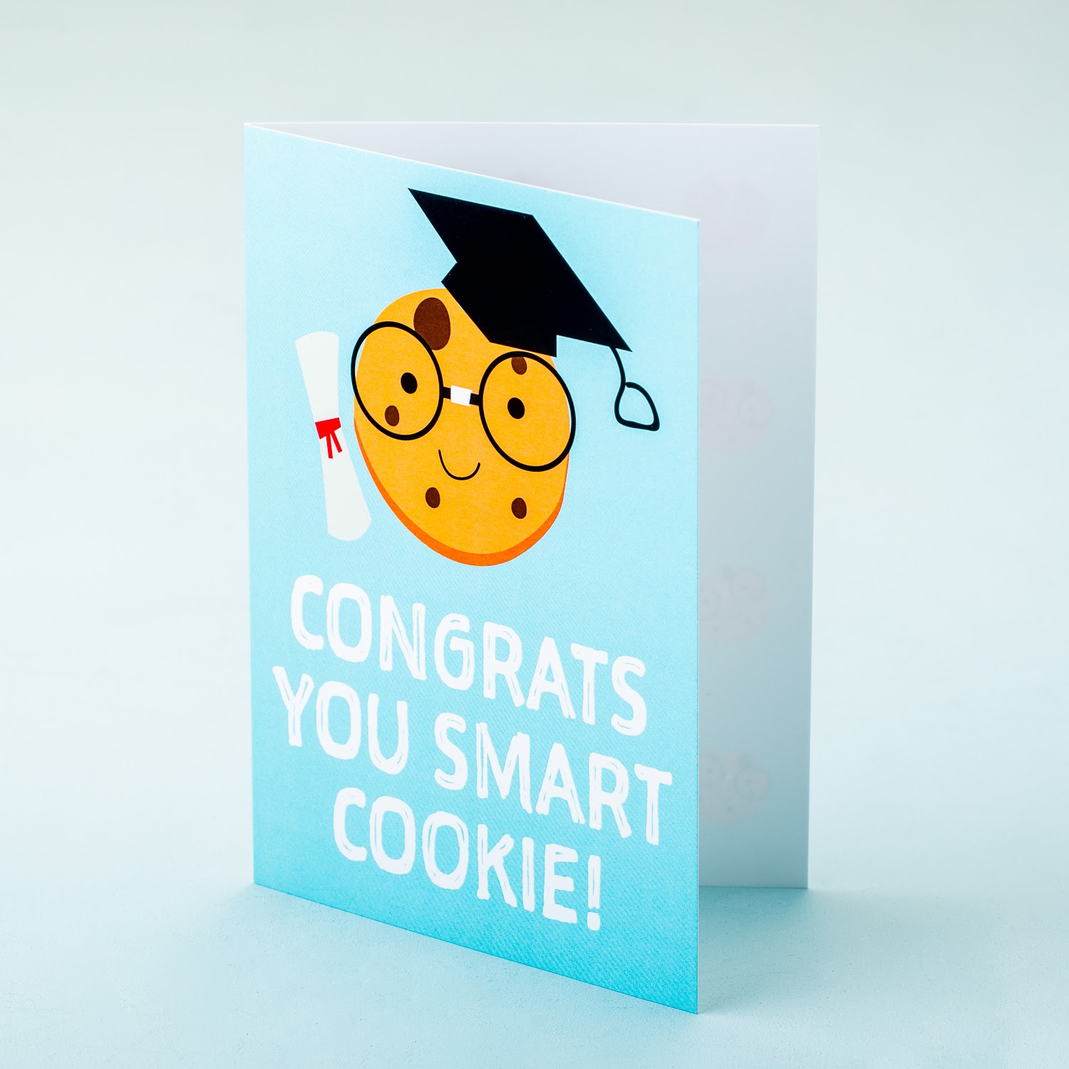 Wenskaart Congrats You Smart Cookie!