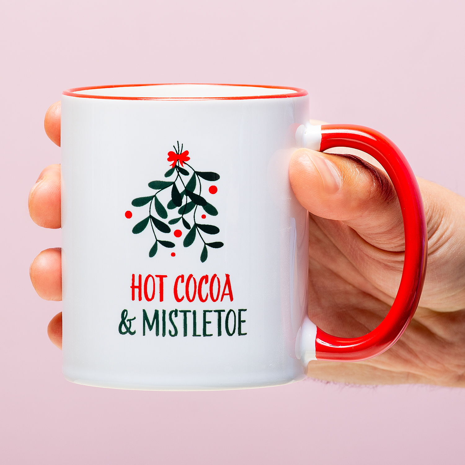 Kerstmok Hot Cocoa & Mistletoe