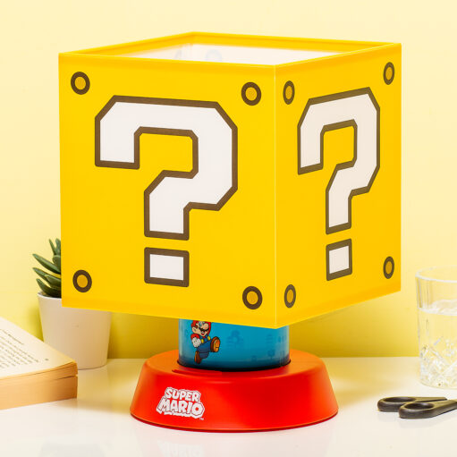 Nintendo Super Mario Question Block lamp