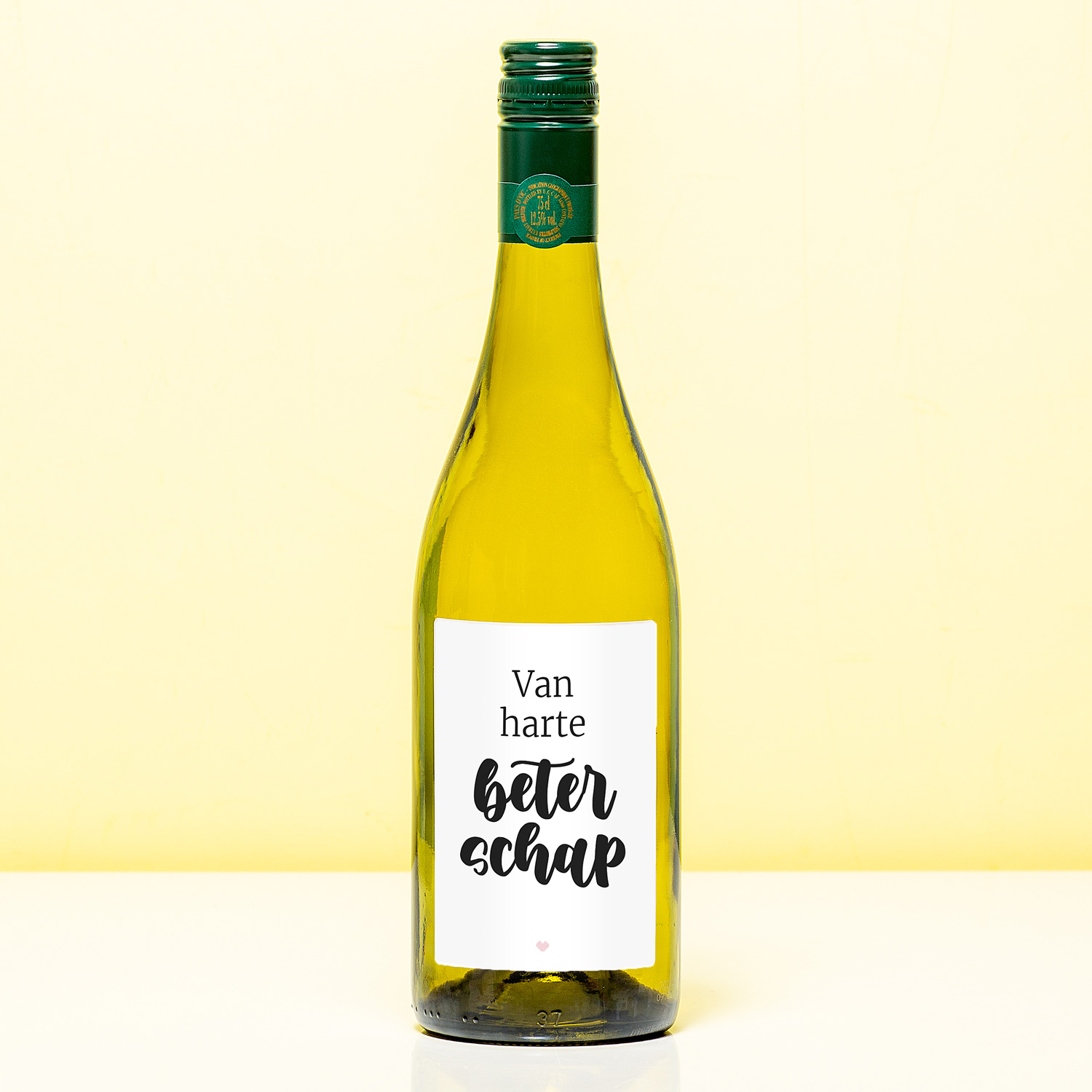Wijnfles Van Harte Beterschap - Wit (Sauvignon Blanc)