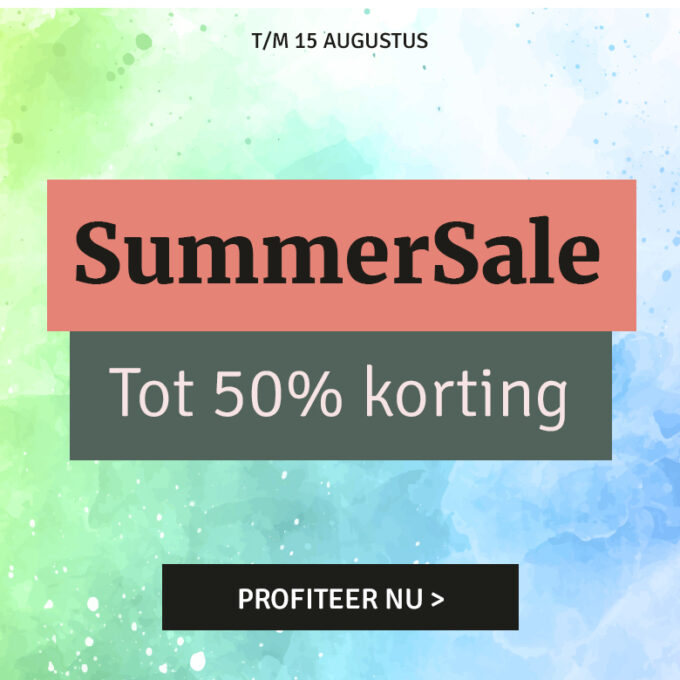 SummerSale - Tot 50% korting