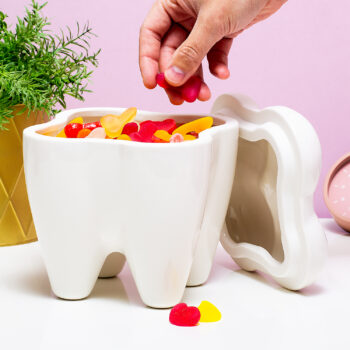 Sweet Tooth snoeptrommel - Wit