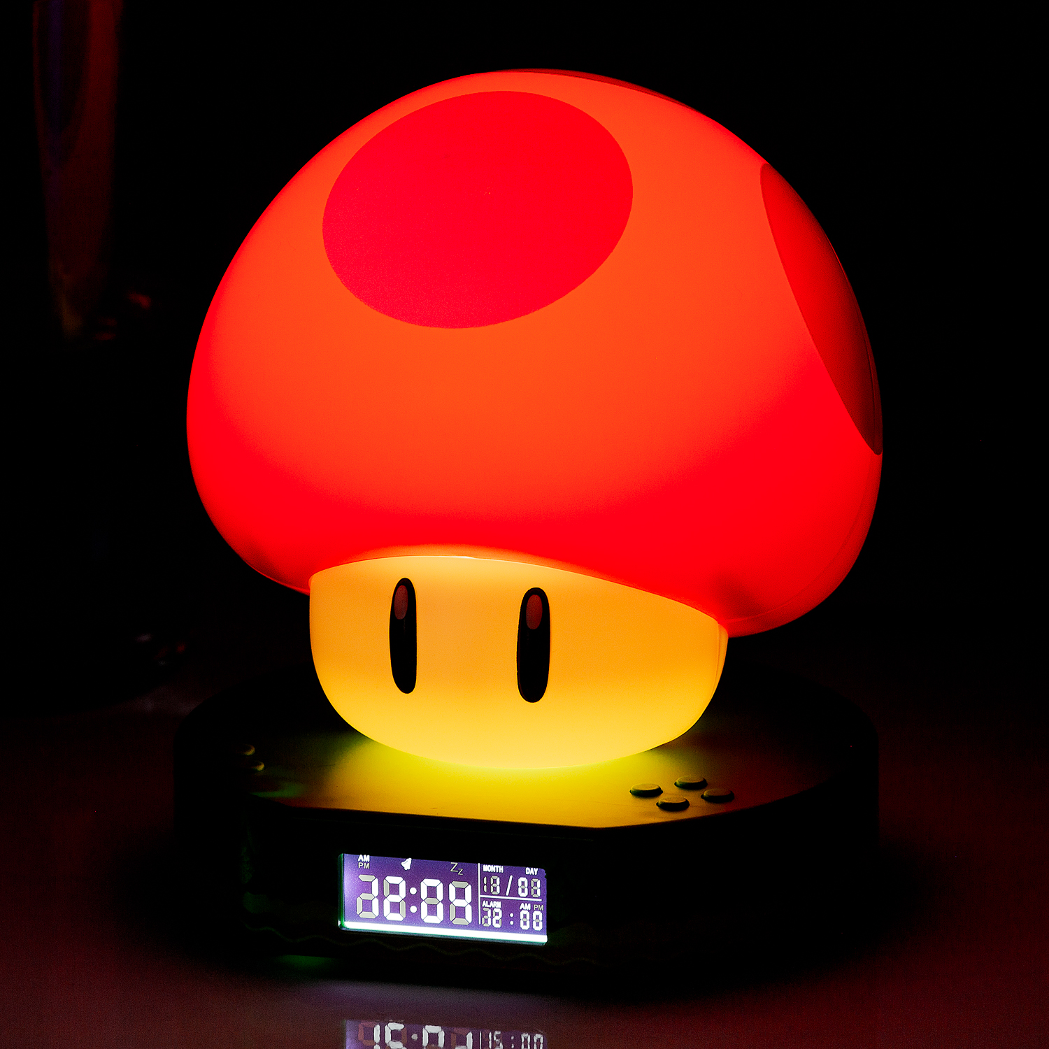 Nintendo Super Mario Bros Super Mushroom Wekker