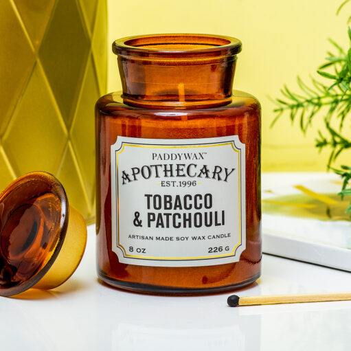 Apothecary geurkaars - Tobacco & Patchouli