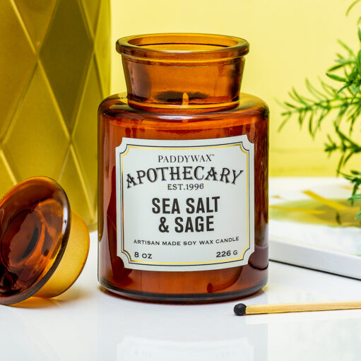 Apothecary geurkaars - Sea Salt & Sage