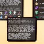 Movie Mayhem hints spel