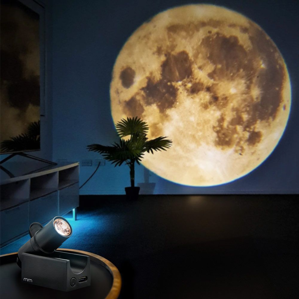 earth-moon-projector
