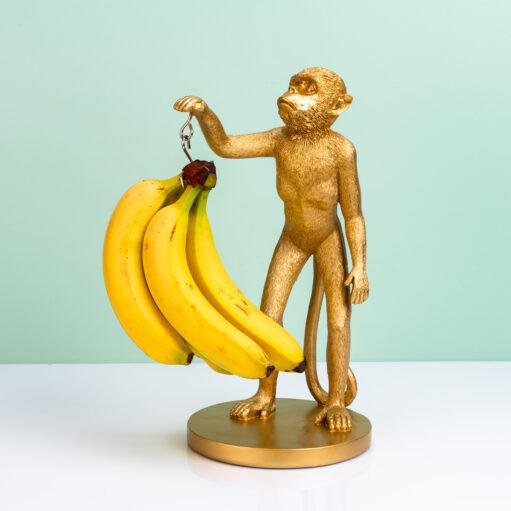 Aap banaanhouder - Goud