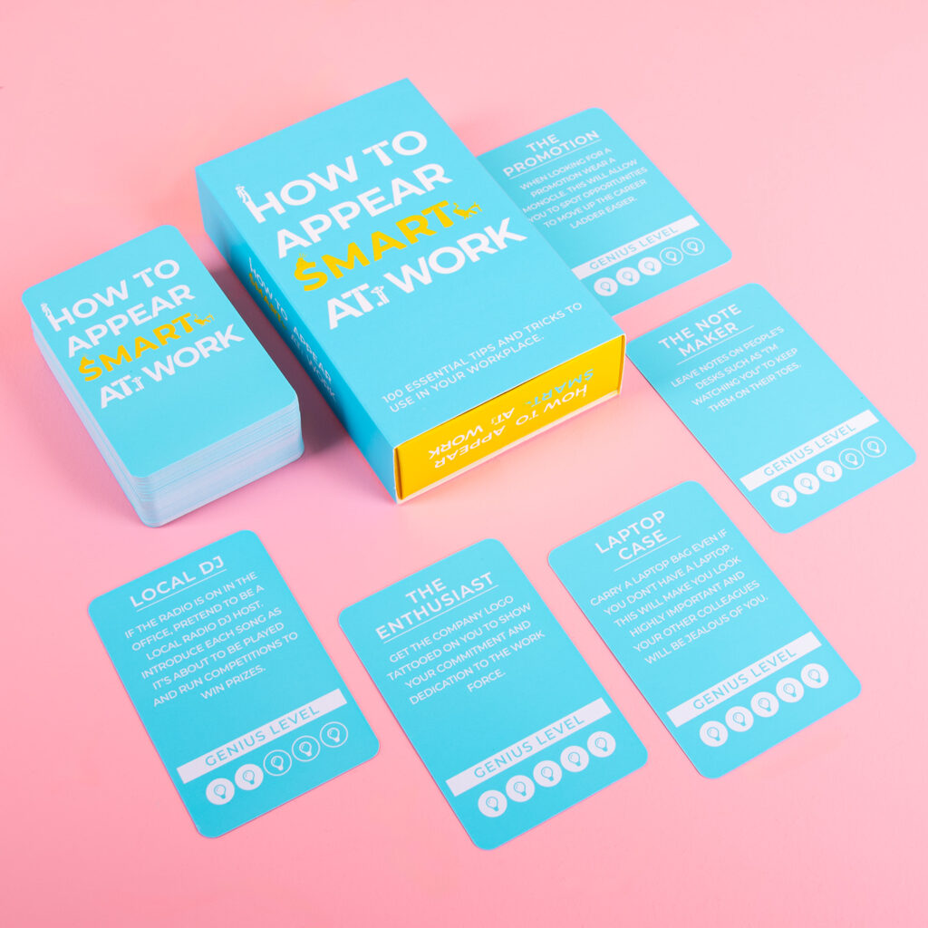 How To Appear Smart At Work kaarten van Gift Republic bestel je online ...