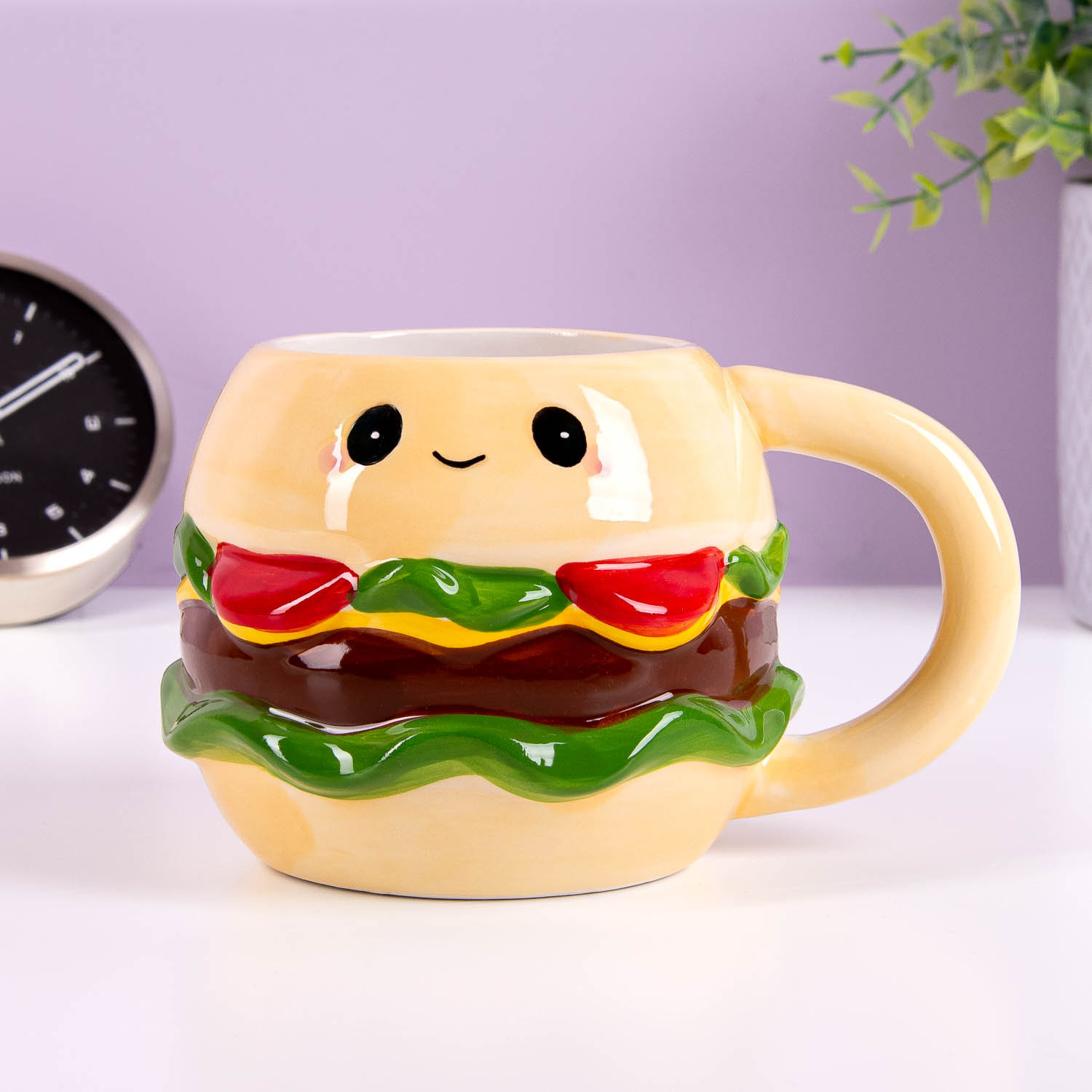 Kawaii Hamburger Mok afbeelding