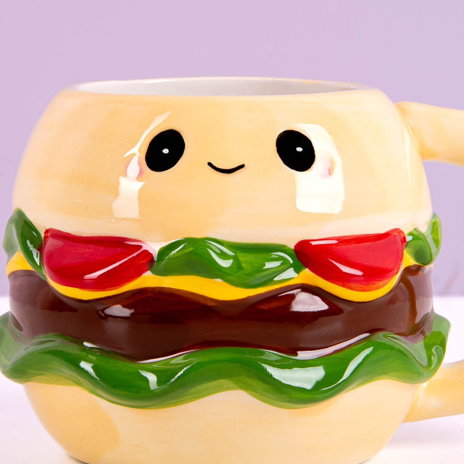 Kawaii hamburger mok