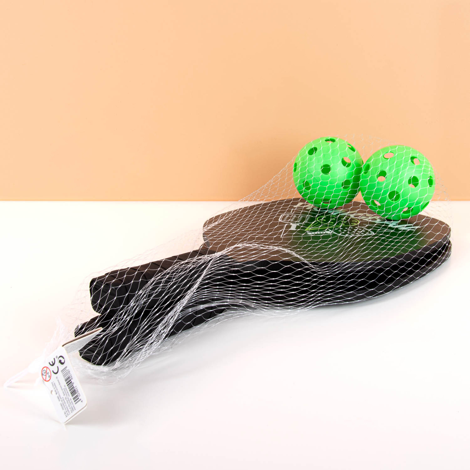 Pickleball rackets en ballen (set van 4)