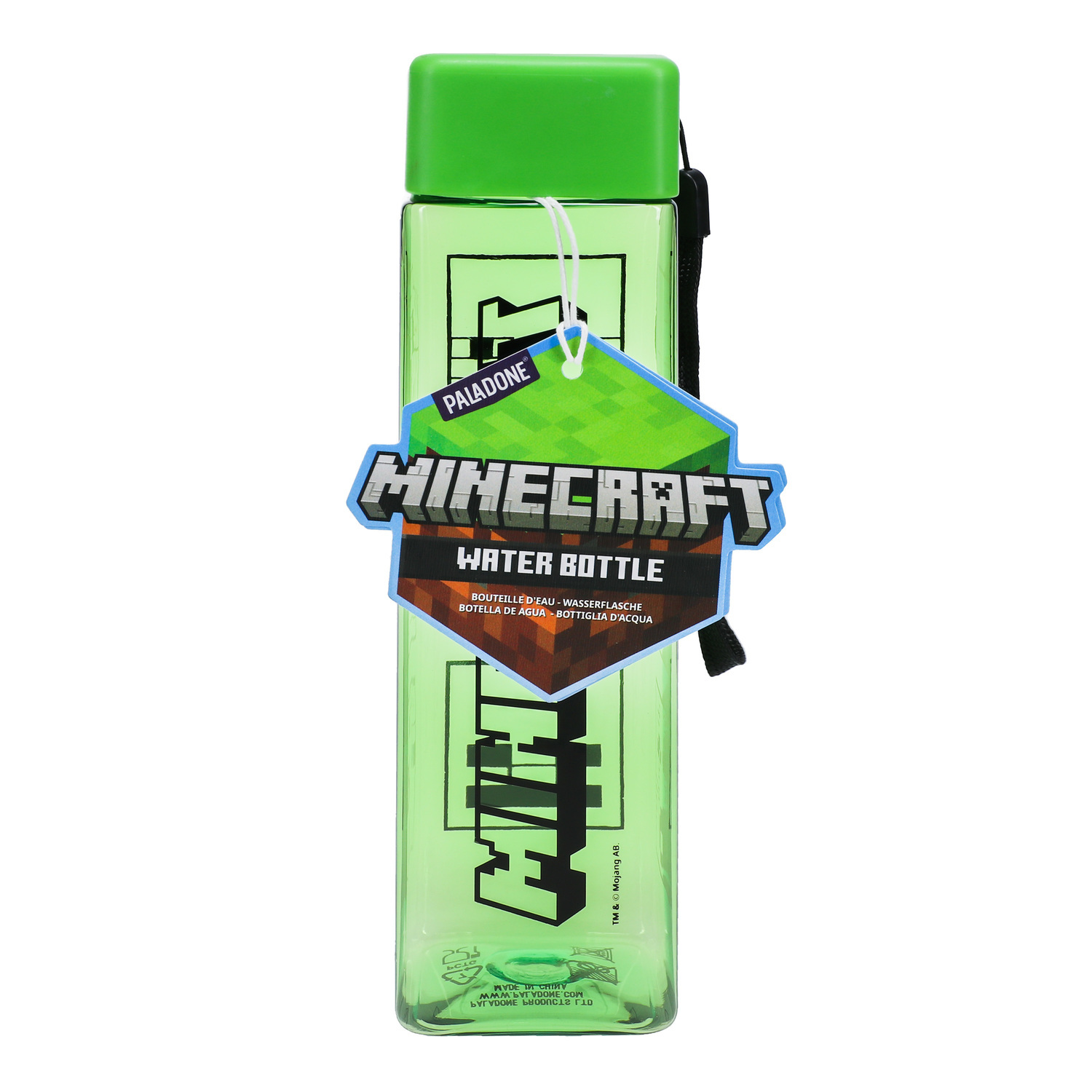 Minecraft Creeper waterfles
