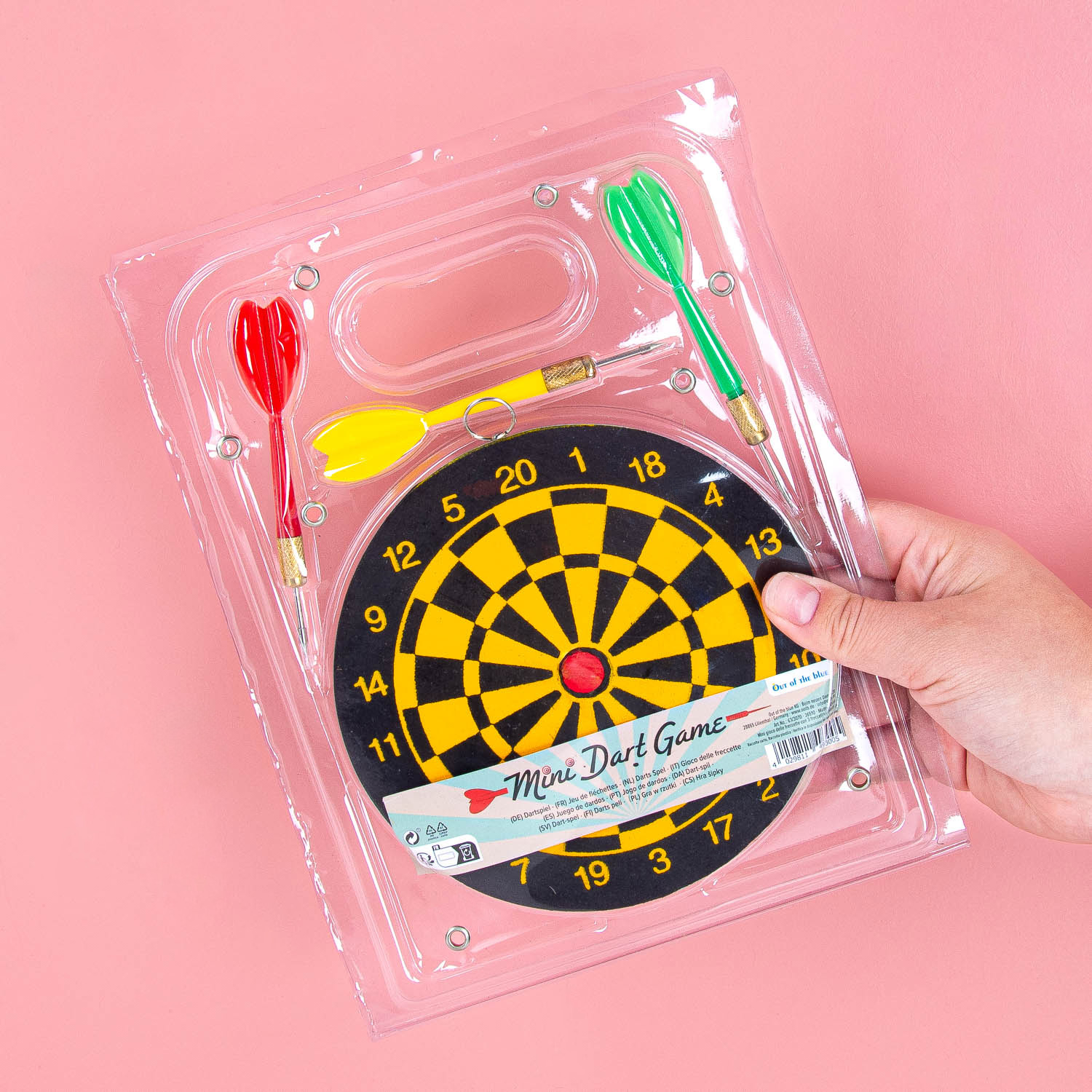 Mini dartbord met 3 darts