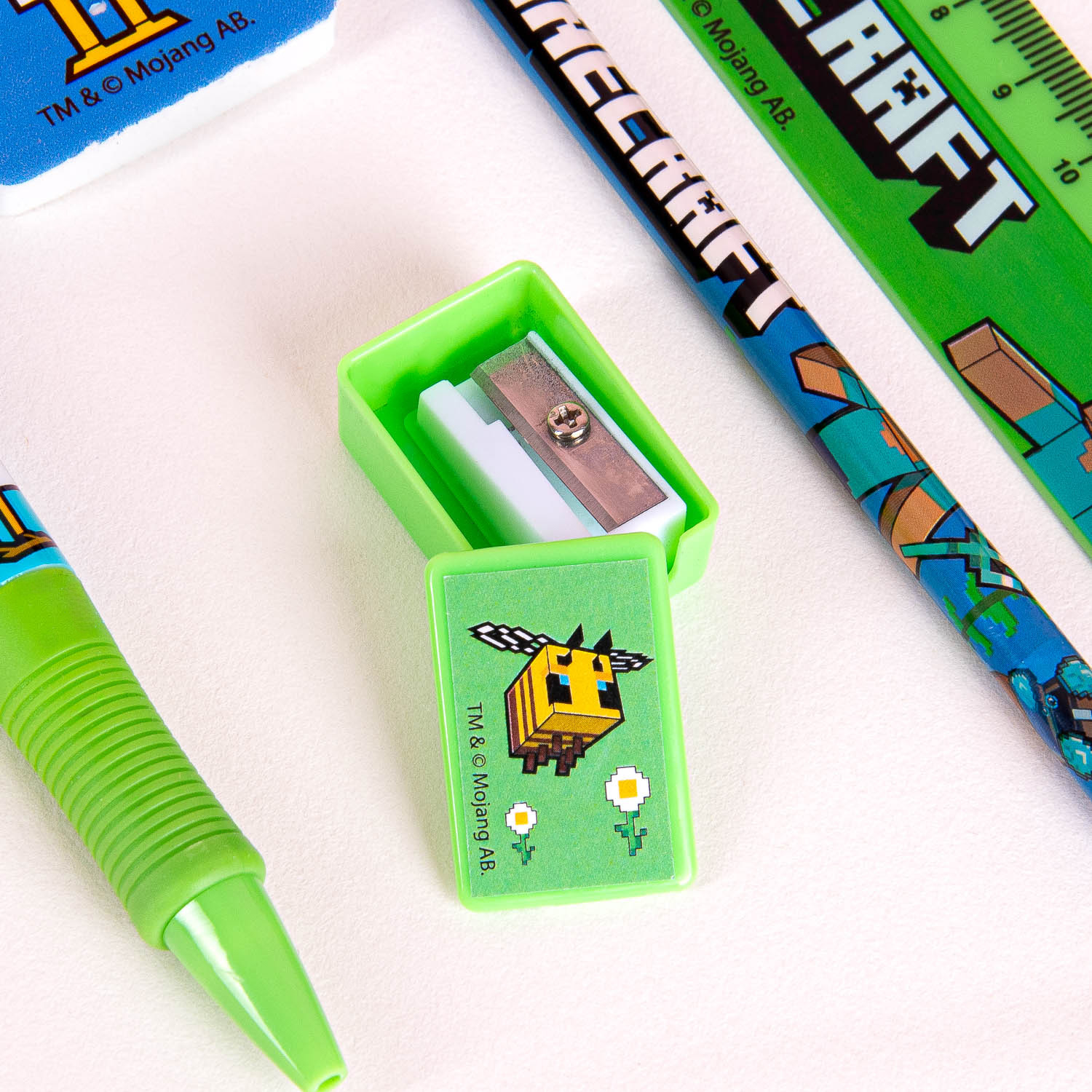 Minecraft schrijfset (set van 5)