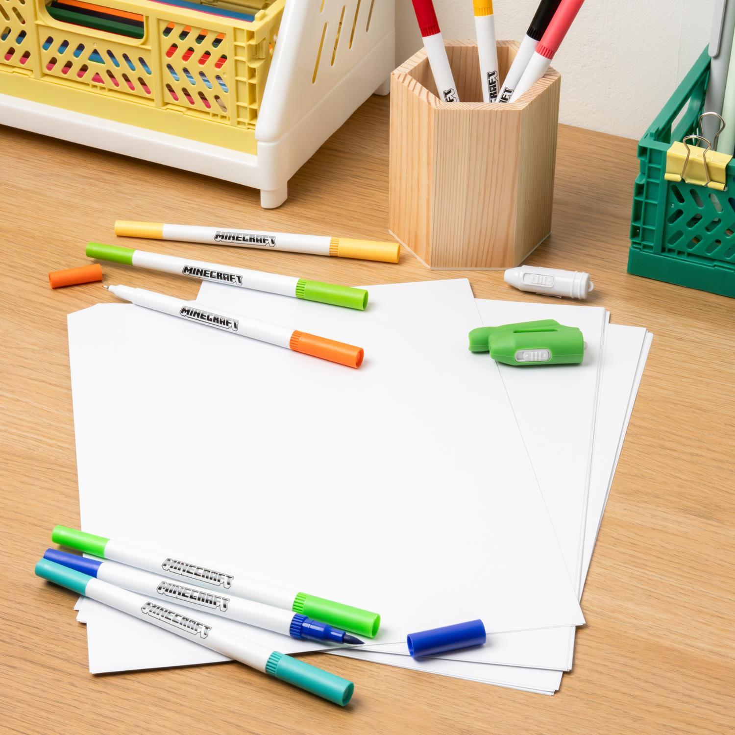 Minecraft Magische overtrek tekenset