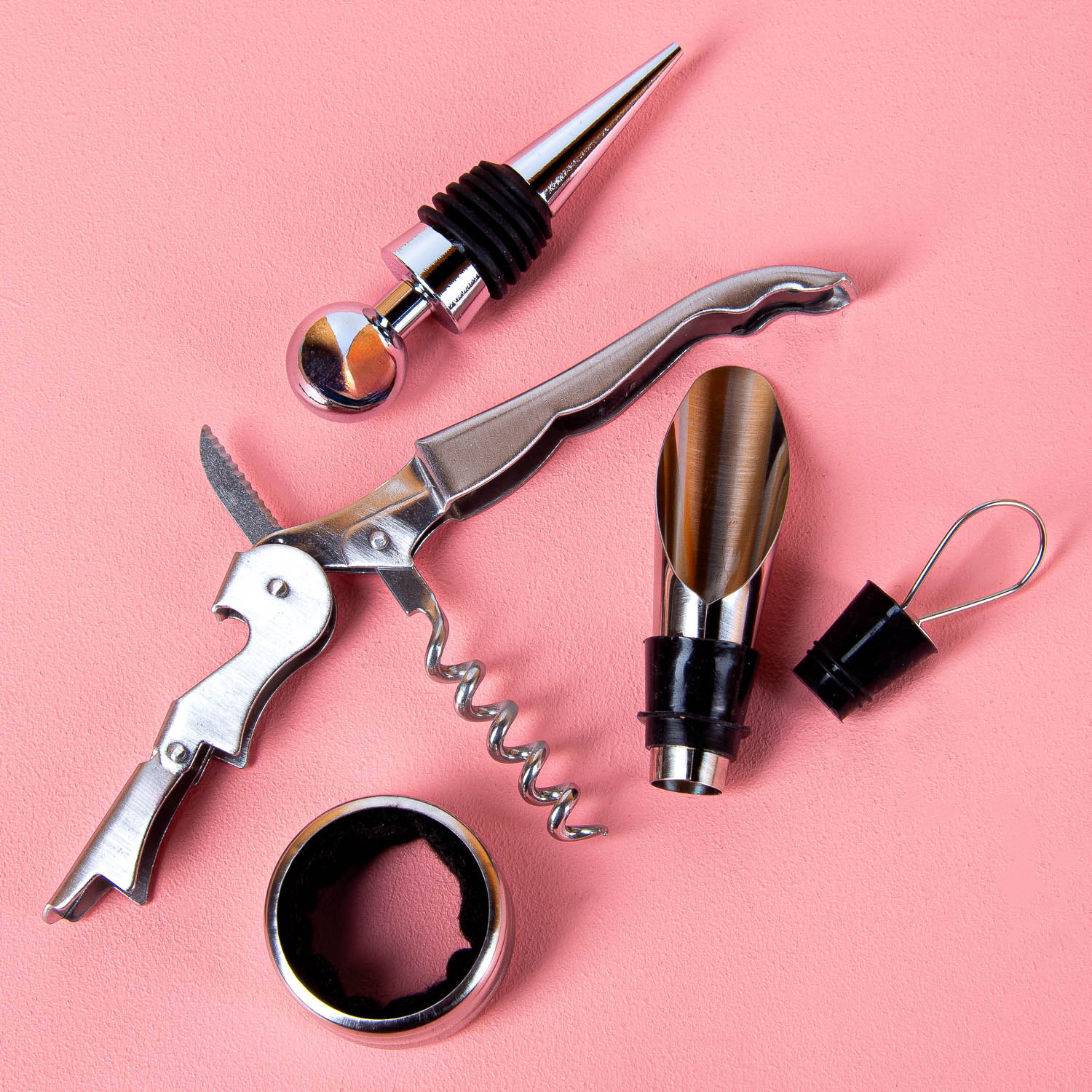 Essentials boek met wijn tools