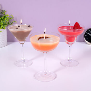 Cocktailkaarsen (set van 3)