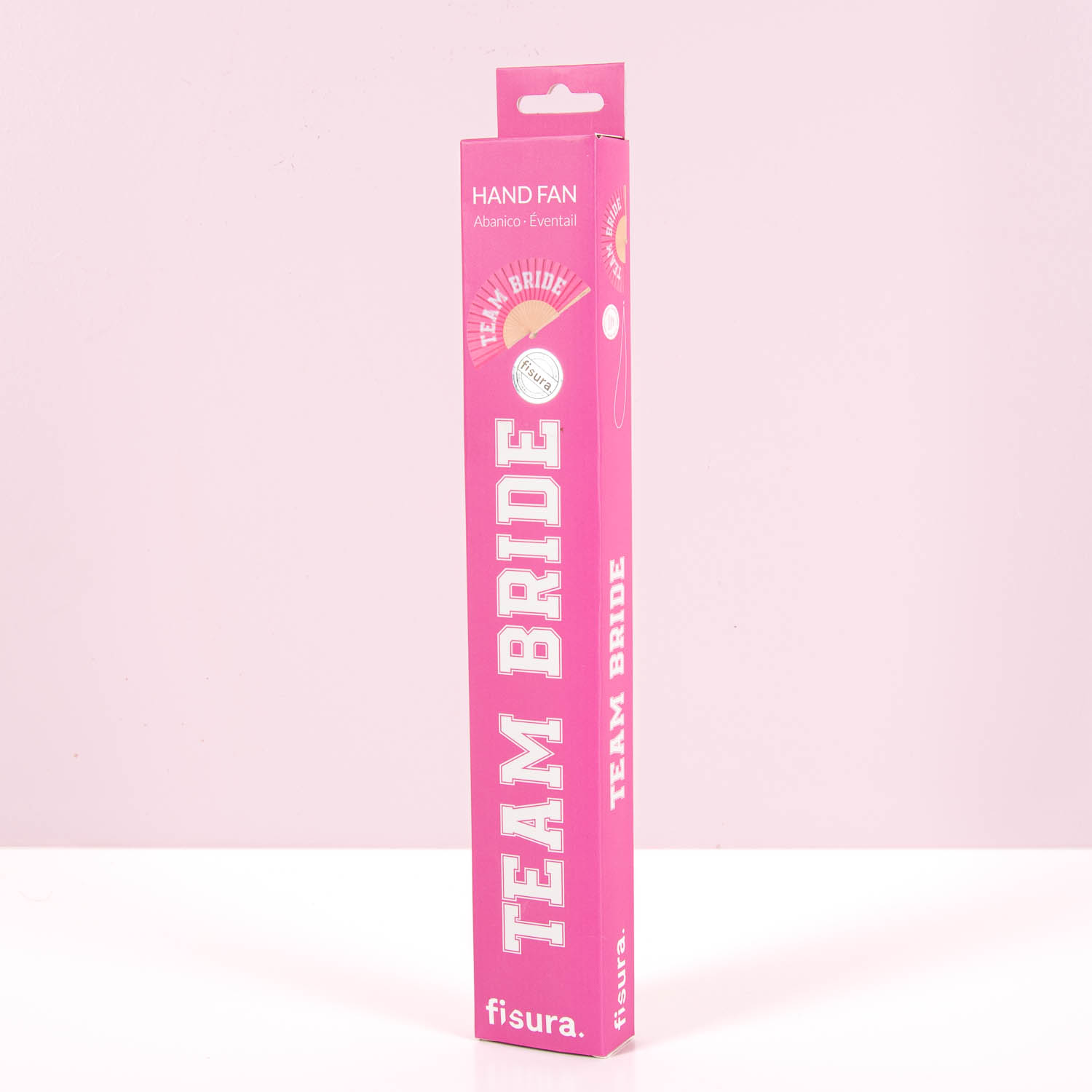 Houten waaier Team Bride