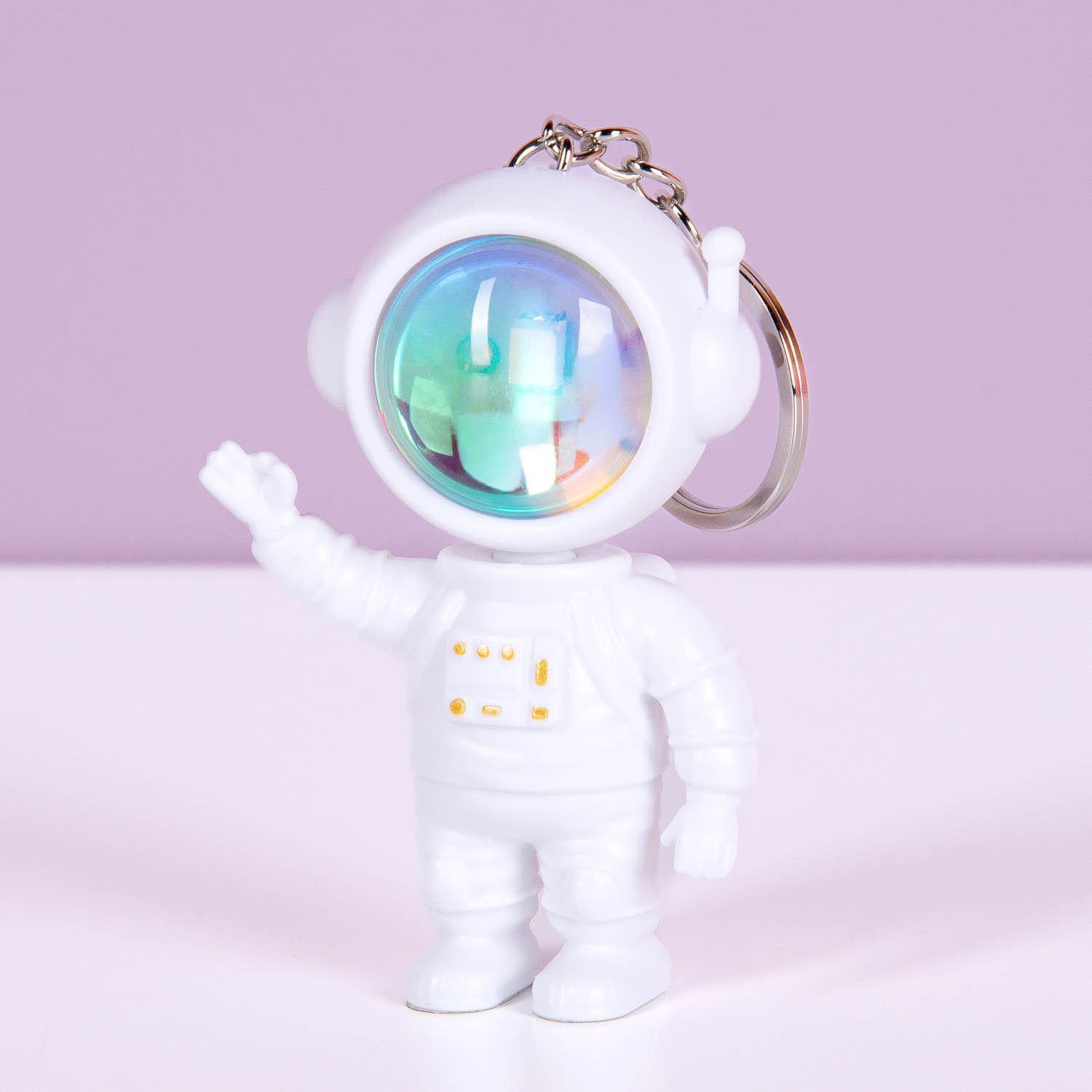 Astronaut sleutelhanger met lampje