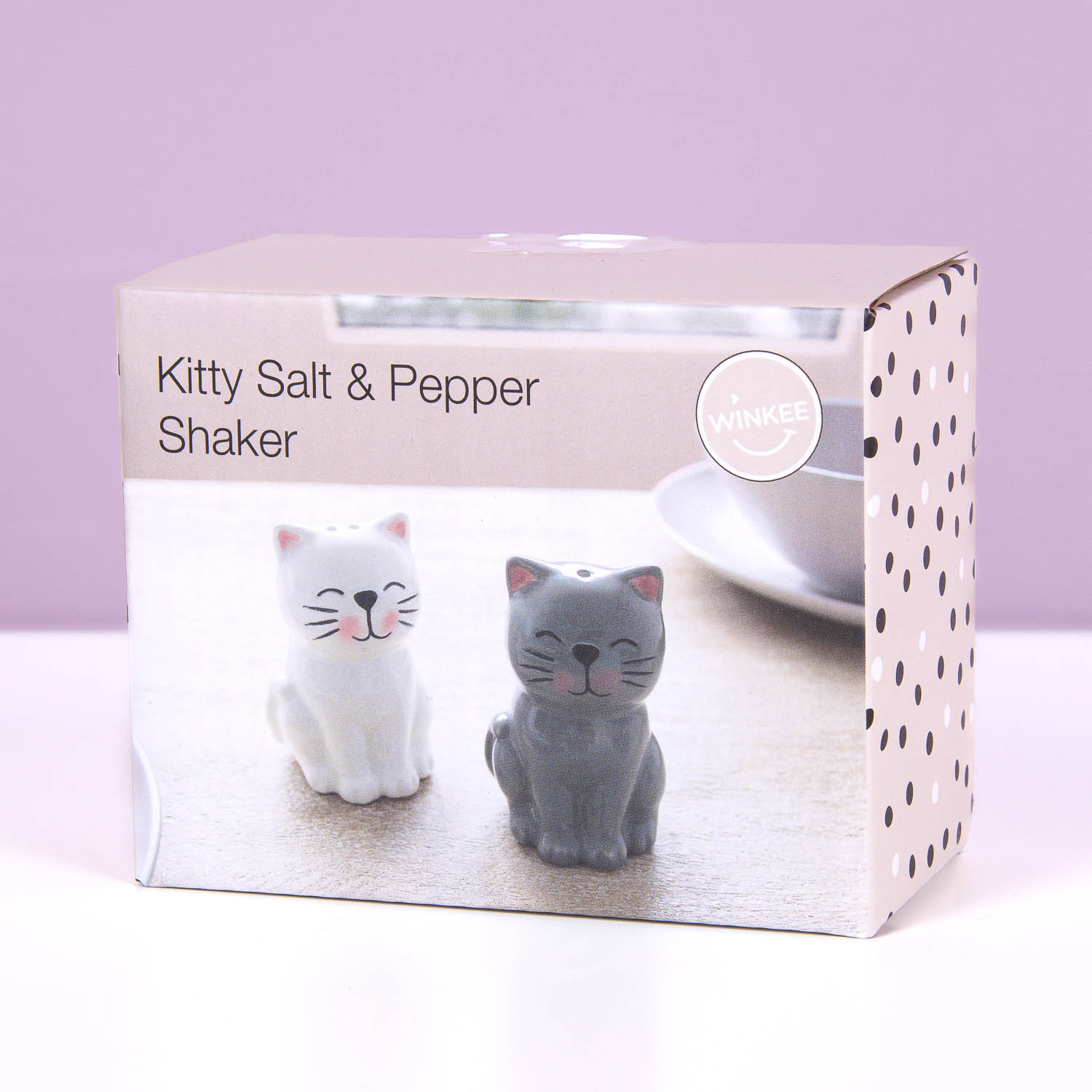 Katten peper- en zoutstel