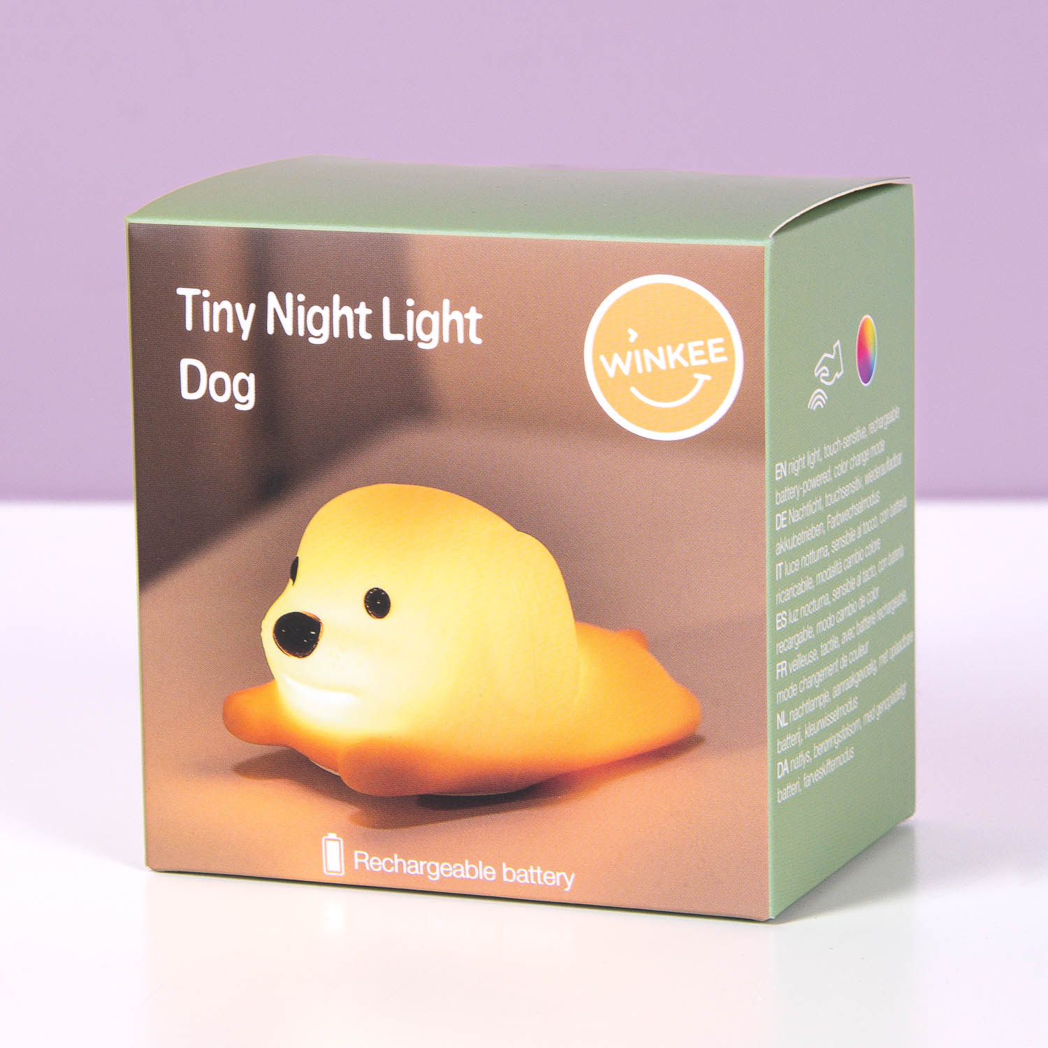 Mini hond nachtlampje