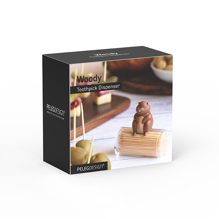 Bever tandenstokerhouder