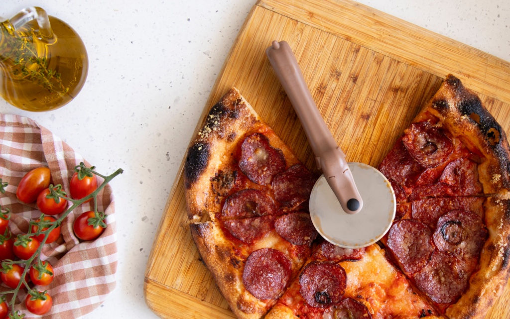 Puperoni pizzasnijder