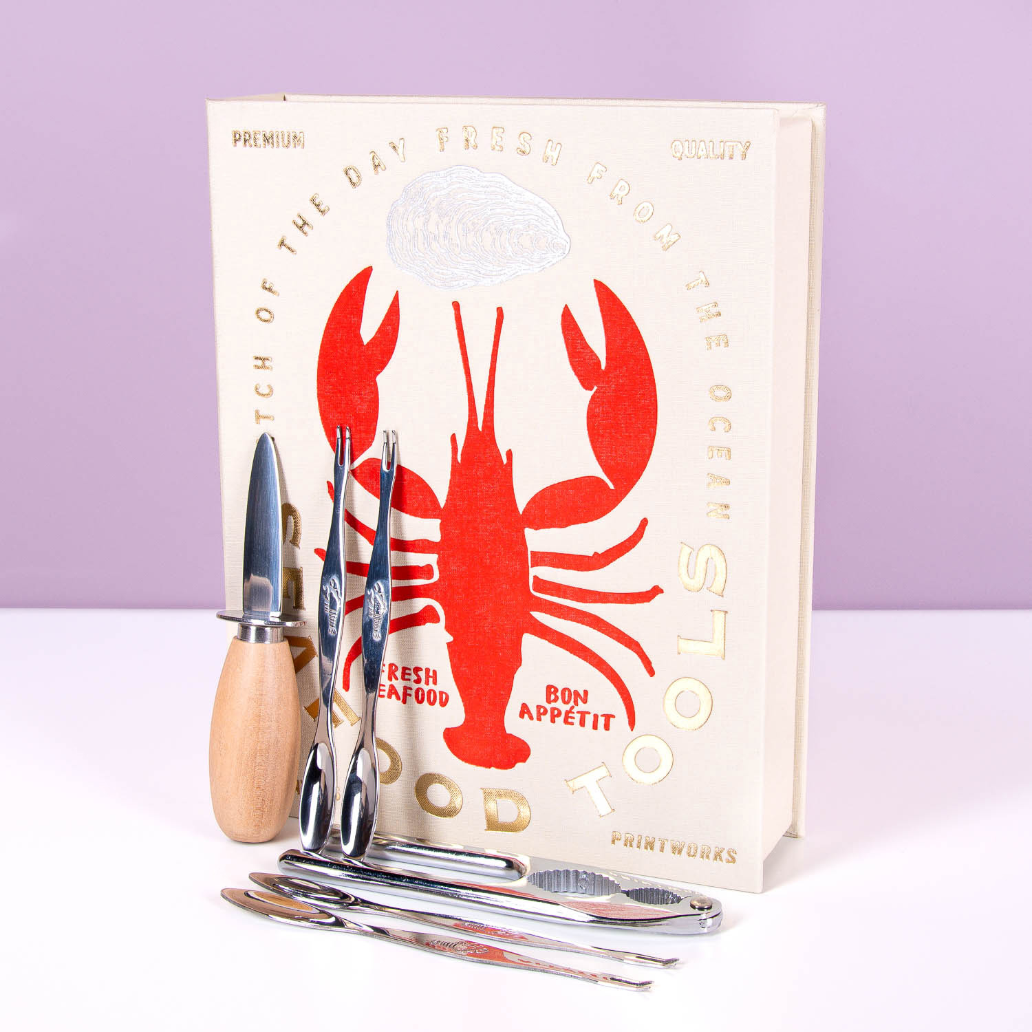 Essentials Boek Met Zeevruchten Tools afbeelding