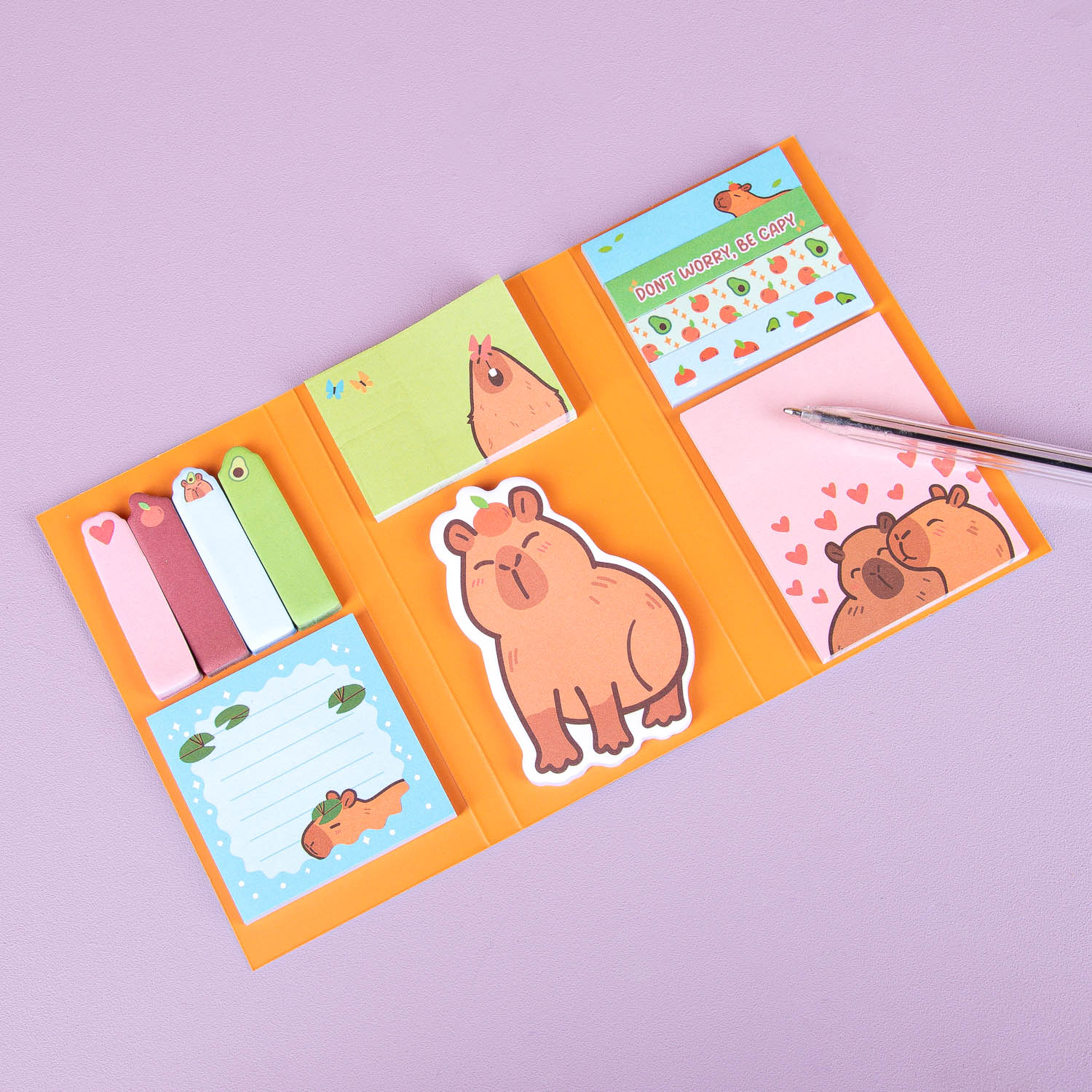 Capibara Sticky Notes afbeelding