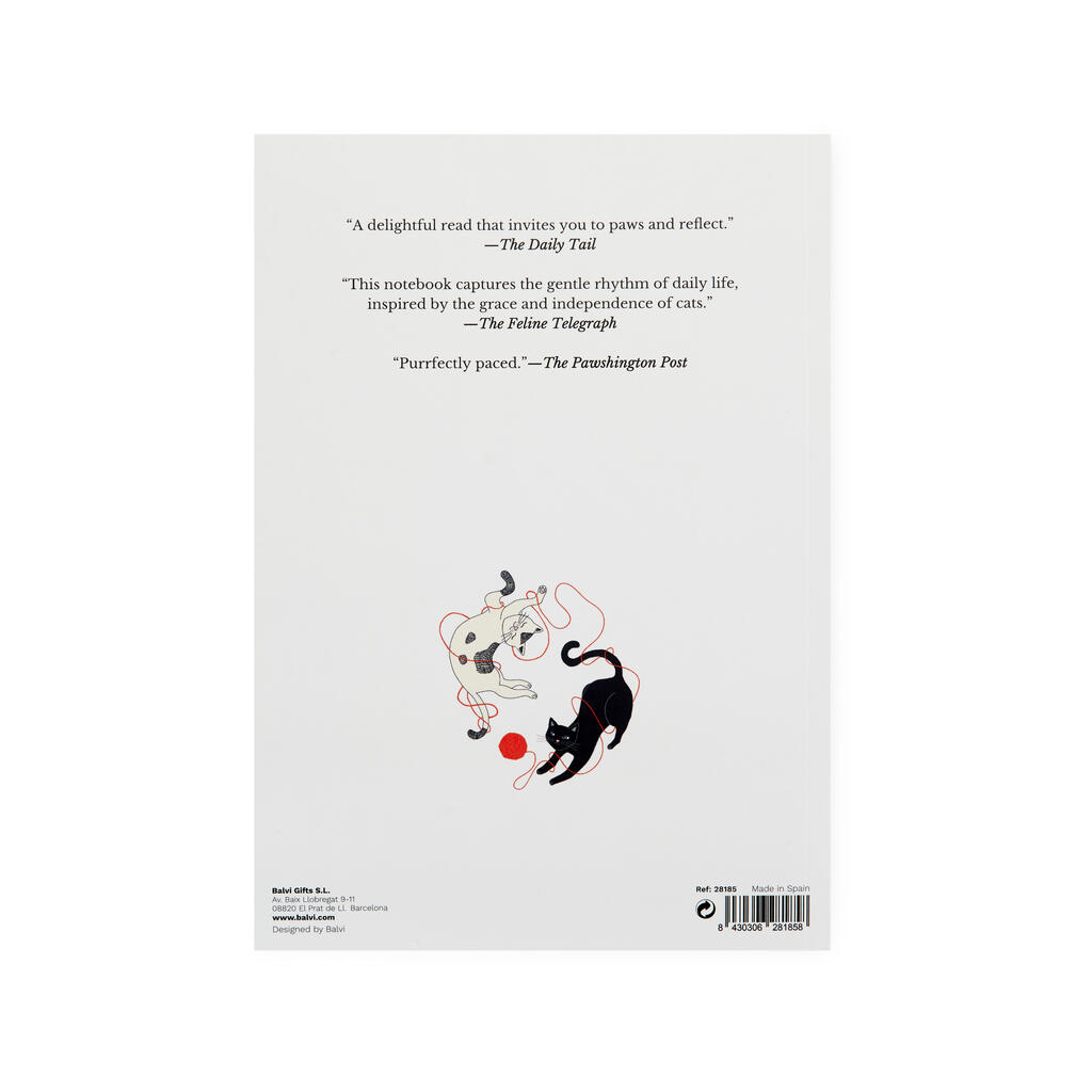 The Cat Diaries notitieboek (A5)