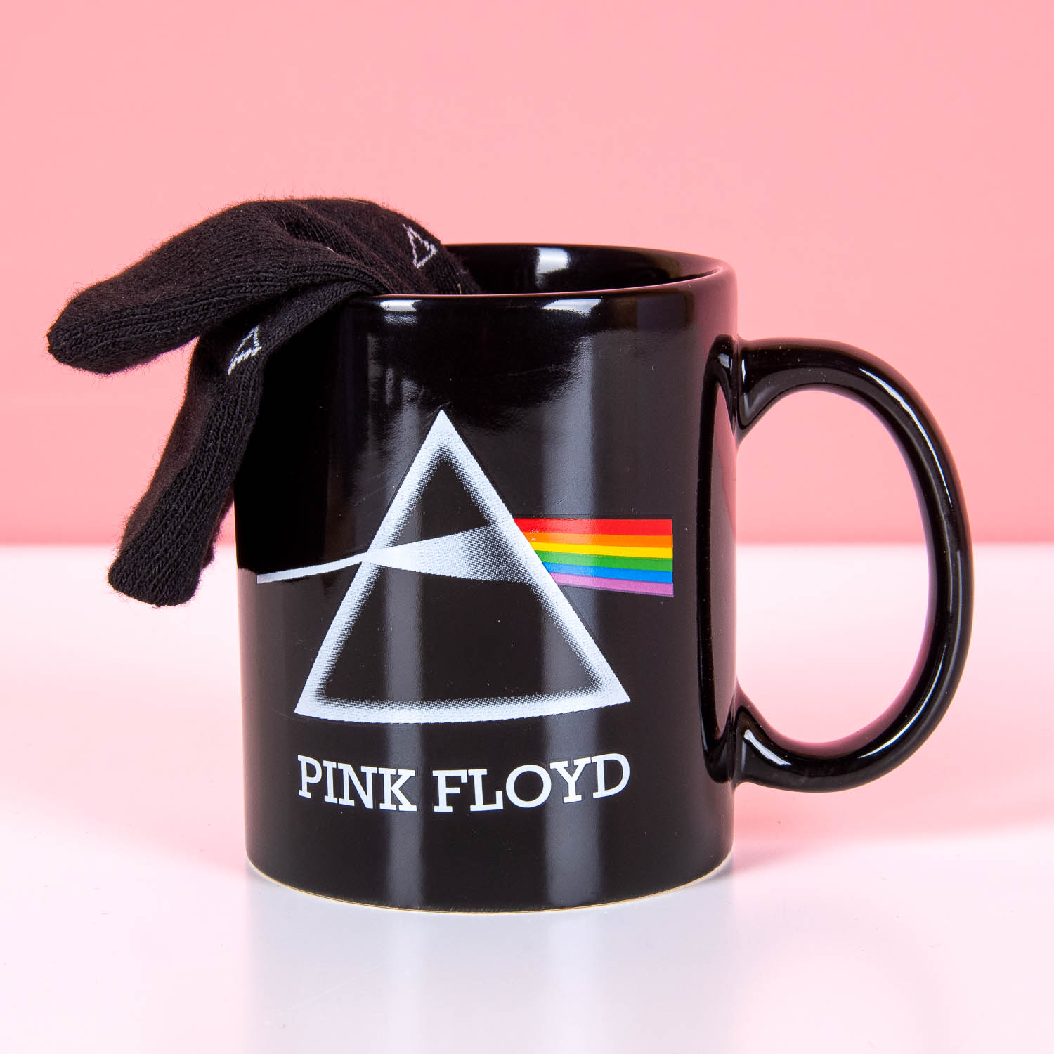 Pink Floyd mok en sokken cadeauset