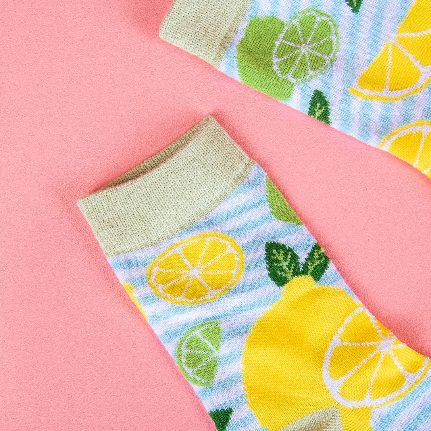 Citroen & limoen sokken