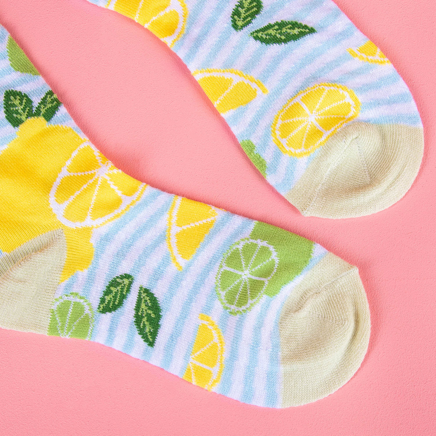 Citroen & limoen sokken