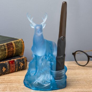 Harry Potter Patronus lamp met toverstaf