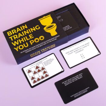 Brain Training While You Poo kaarten