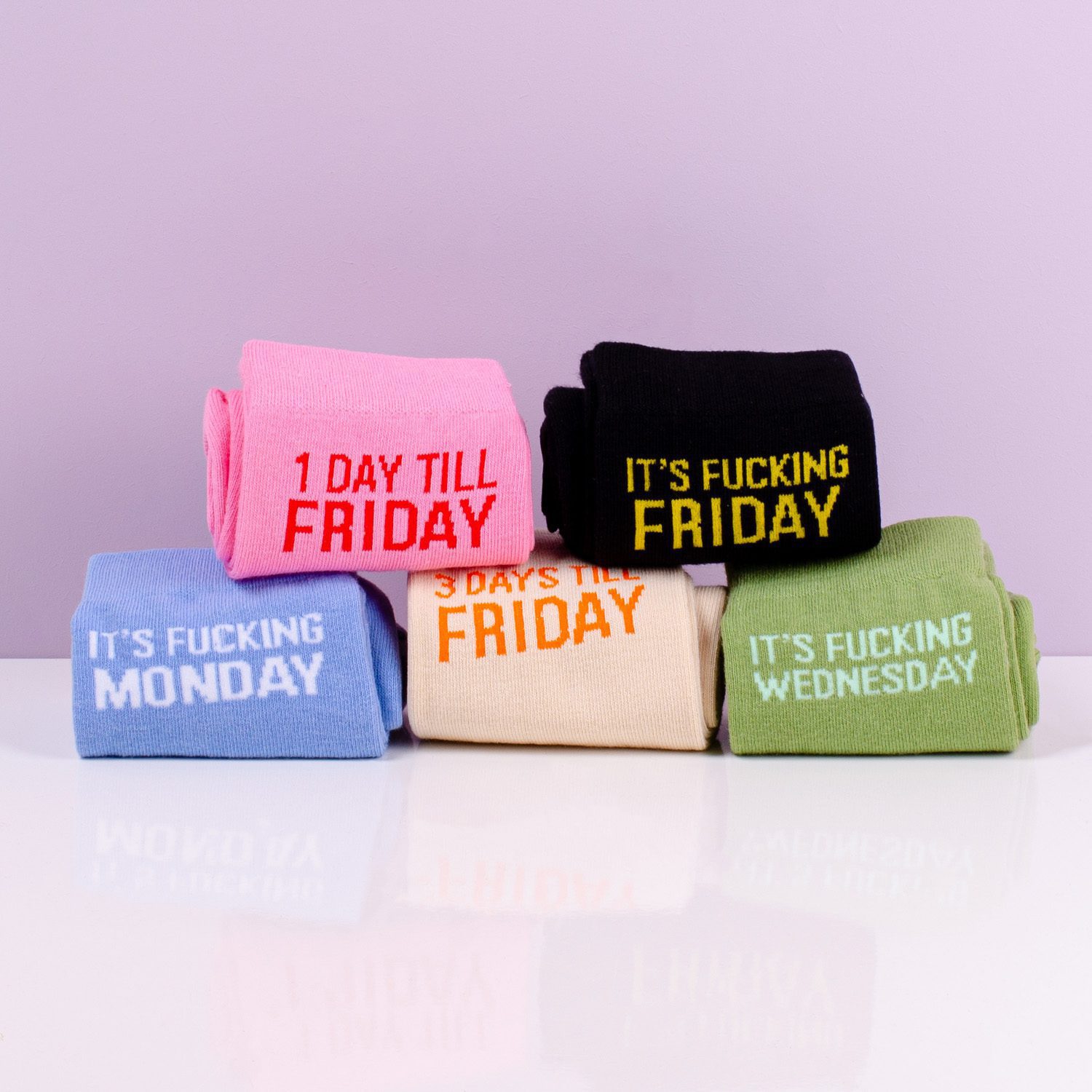 Fucking Week sokken (set van 5)