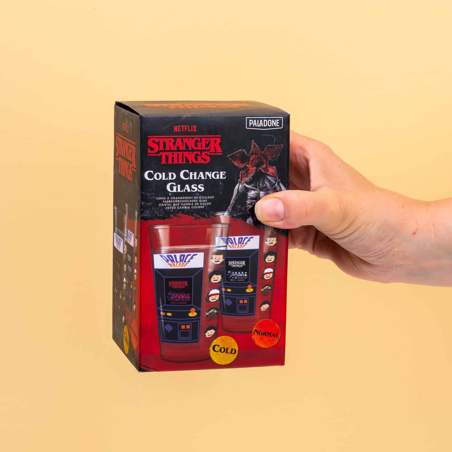 Stranger Things Arcade koudegevoelig glas