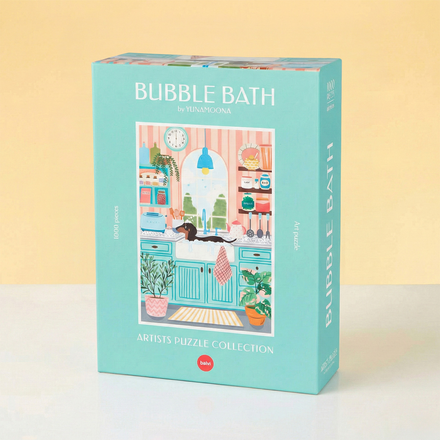 Hondenbad puzzel (1000 stukjes)