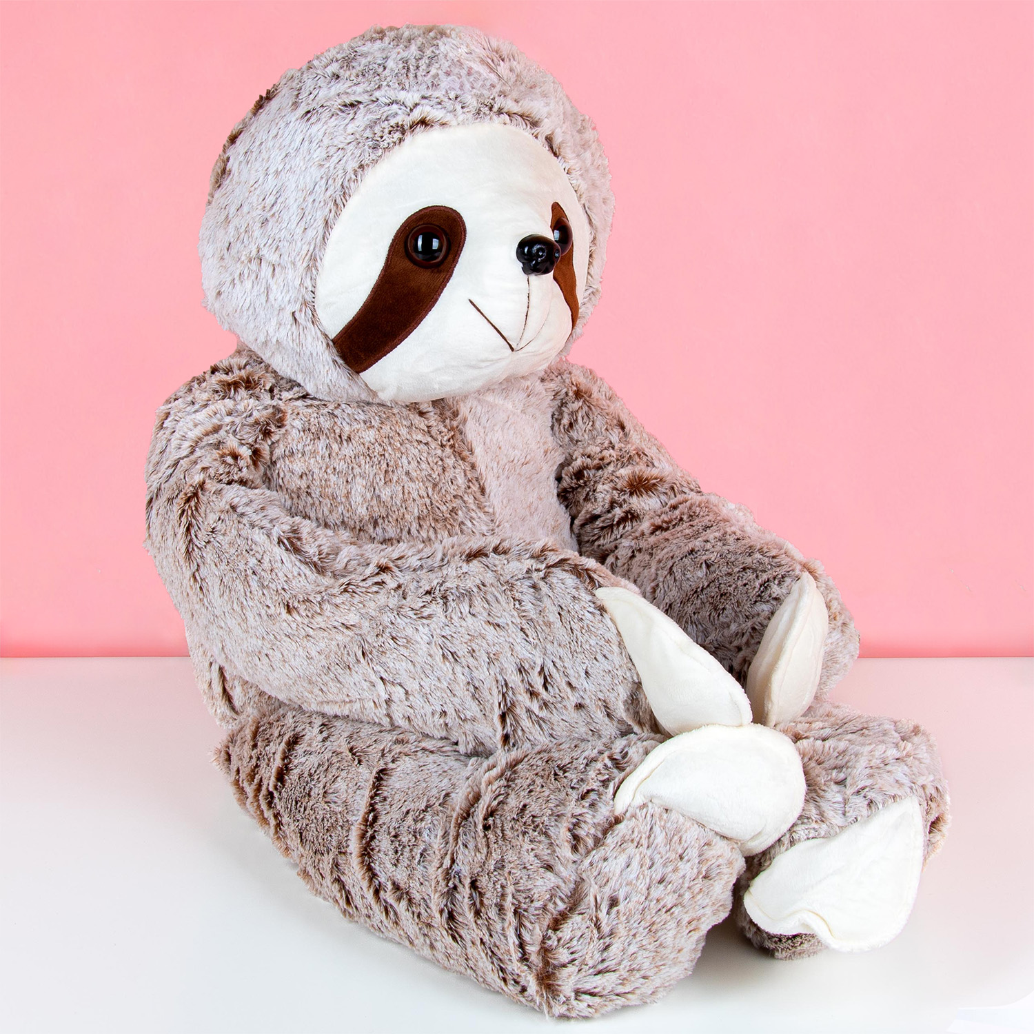 Levensgrote luiaard knuffel